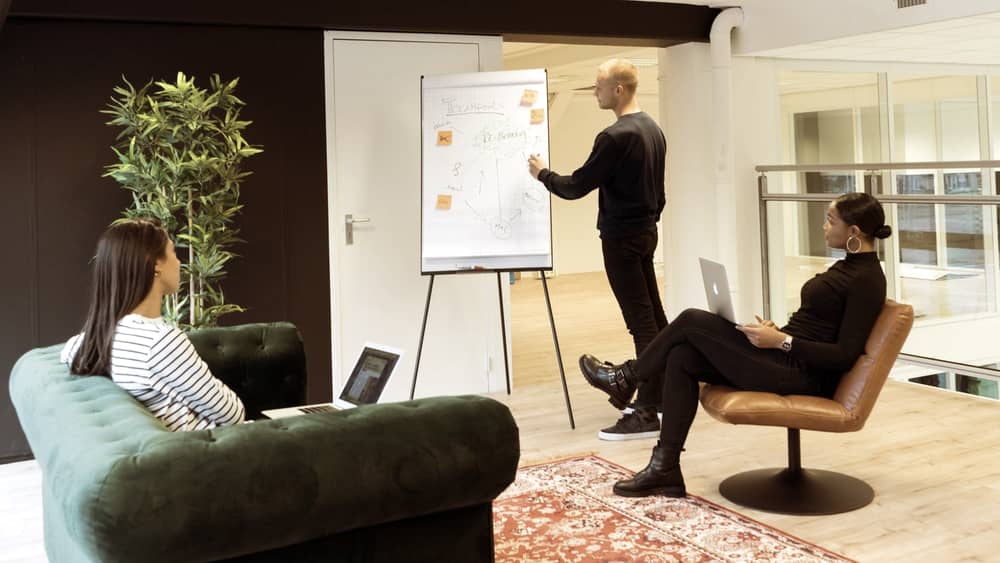 Group of professionals engaged in a collaborative meeting